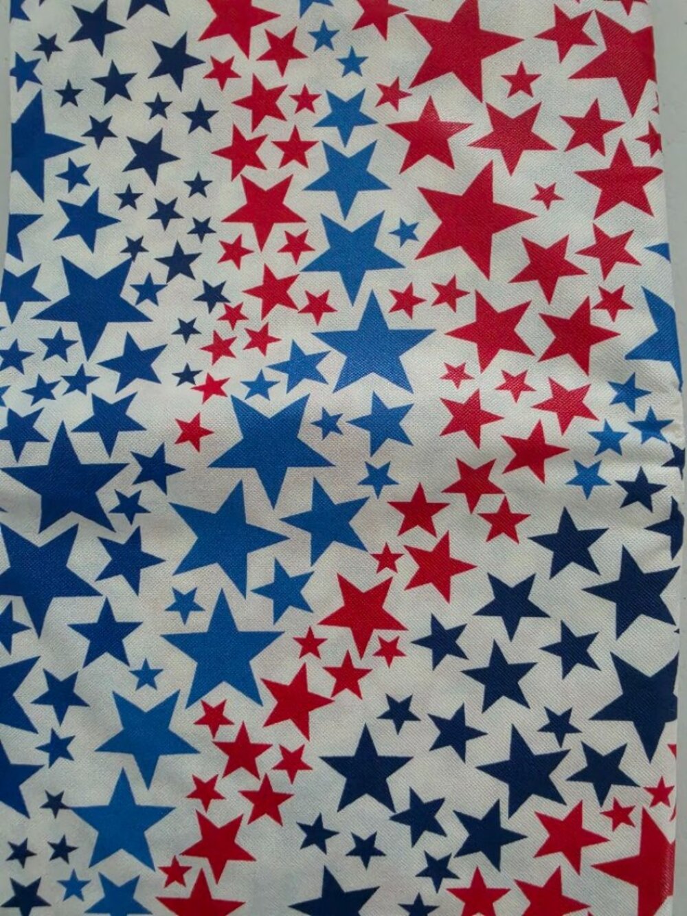 Mainstays Patriotic Stars Vinyl Tablecloth**** 60" x 84" Rectangle.